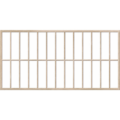 24" x 48" Straight Edge Porcelain Singular Wall & Floor Tile