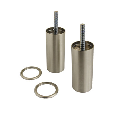 Pieds d'extension Kingston Brass VPBL314888, nickel brossé