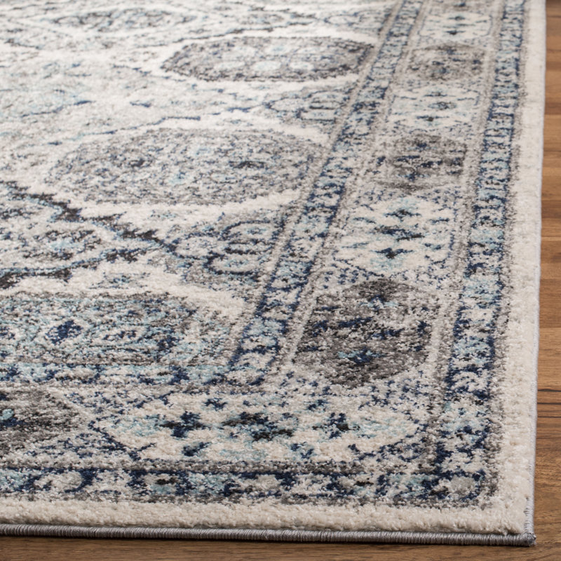 Rehoboth Oriental Hand Woven Area Rug, Round 201 cm