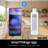 Samsung Bespoke AI 27 cu. ft. Side-by-Side Refrigerator with Sphere Ice and External Water and Ice Dispenser in Stainless Steel
