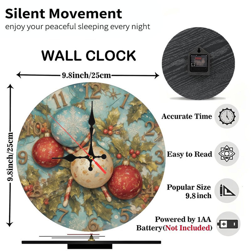 Horloge de Noël