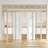 Primed 2-Paneled Sliding Pocket Double Doors White Standard Door with Hardware Kit Set-117432488
