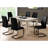 Beige Laminate Dining Table, 60" Rectangular, Modern, For Rectangular Taupe Construction Events