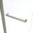 56 to 60 in. W x 76 in. H Sliding Semi Frameless Shower Door in Brushed Nickel with Clear Glass-83414032