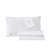 Lacoste Cotton Percale Sheet Set, Cooling & Breathable Bedding, Deep Pocket Fitted Sheet, White, Twin XL-35177727-35177724