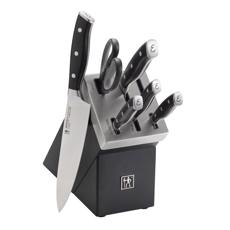 HENCKELS Nola 7 Piece, Knife Block Set