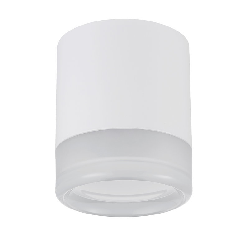 Coe LED Flush Mount, Matte White