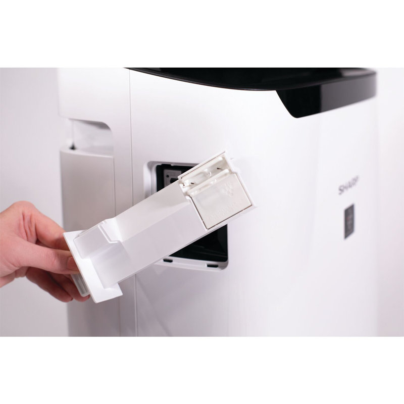 White Smart HEPA Air Purifier with Alexa Compatibility