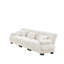 Canapé modulaire en chenille 3, assise profonde, doux et confortable pour les bureaux, canapé-lit, chambres, appartements