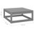 Pine Outdoor Lounge Chair with Ottoman