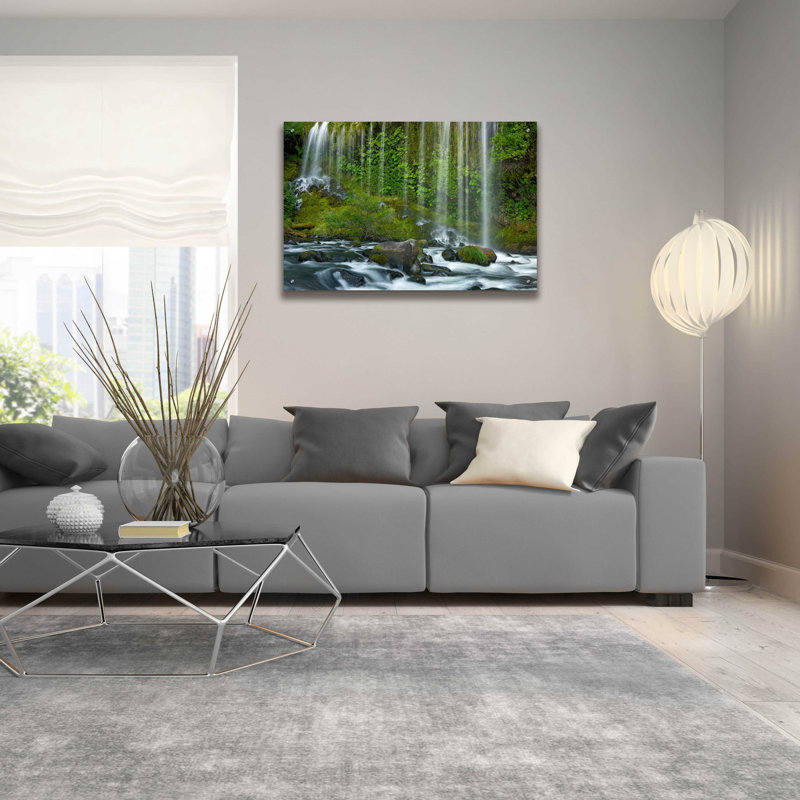 «Mossbrae Falls» par Mike Jones - impression sans cadre, L 36 po x H 24 po