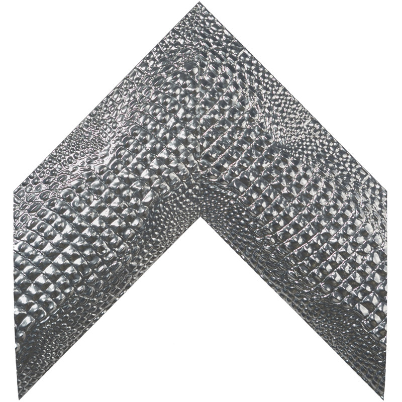 Miroir Elite, Argent électrique, 54,5 po x 42,5 po