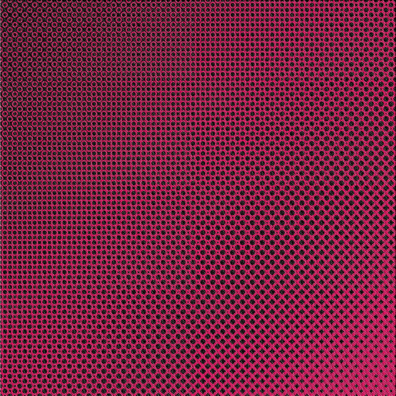 Tapis mauve à motifs/noir de zone, Carré 5 pi