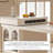 White Rock Plate Kitchen Islands With  Table