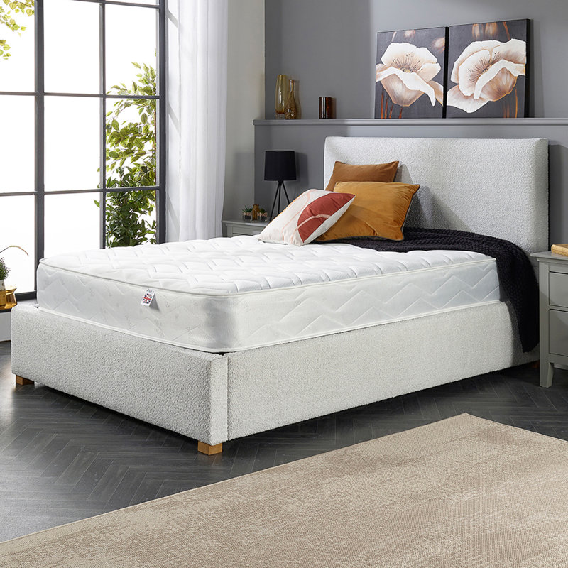 Hybrid Memory Foam Mattress with AC Cool Fabric, Kingsize (5')