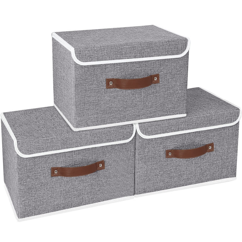 Ebern Designs Fabric Decorative Bin