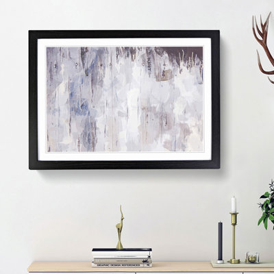 Moving Away in Abstract - Framed Print