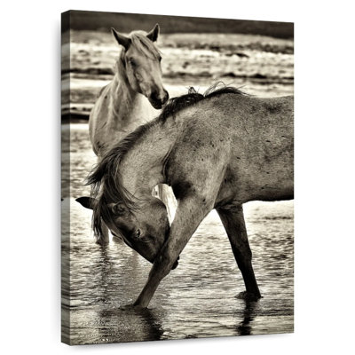 Brampt Summer Beach Horses I