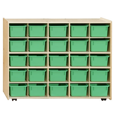 Contender 25 Compartment Cubby with Trays