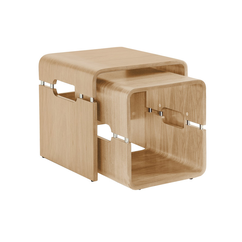 Uguna Floor Shelf Nesting Tables