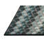 Tapis de zone verte/noire contemporaine-830859334