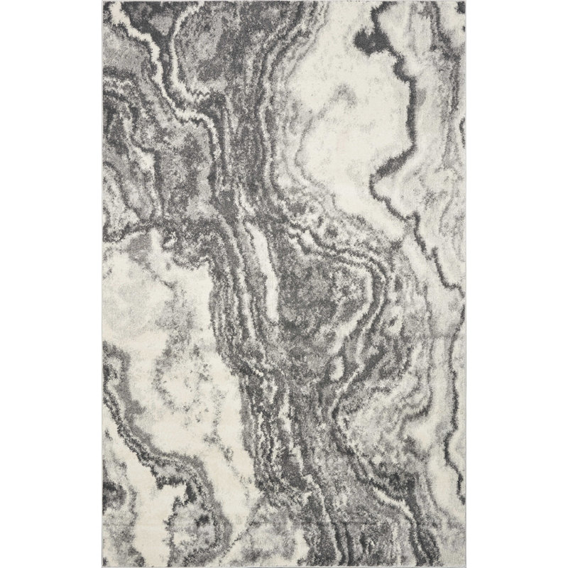 Cathelijn Abstract Indoor Rug, Rectangle 6'7" x 9'6"