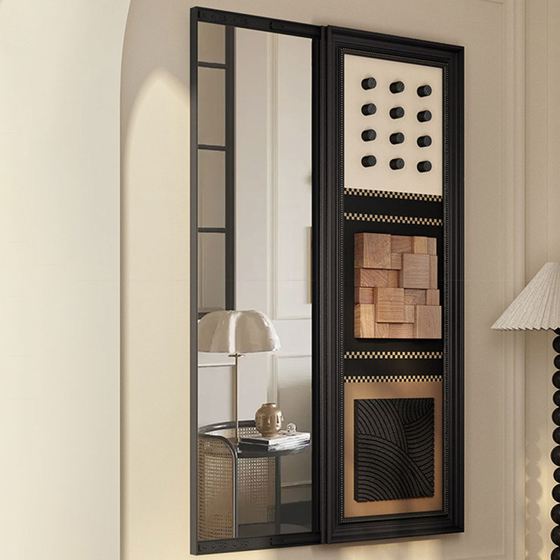 Miroir rectangulaire en plastique pleine longueur