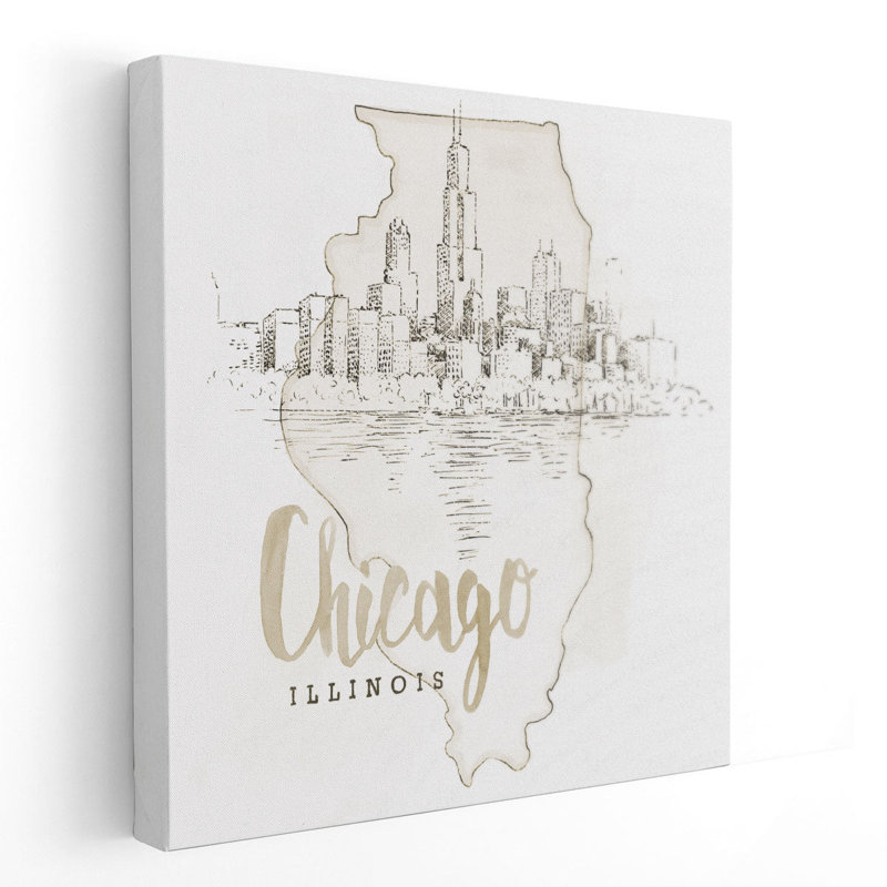 US Cities VI - Canvas Print Wall Art, 30" H x 30" W