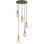Luminaire suspendu pour grappe 5 lumières Pinnix