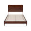 Lit plateforme en bois massif avec pied de lit assorti Ambrey-864761708-864761706