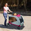 Grande poussette pour 2 chiens