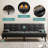 Adjustable Loveseat Sleeper With Retractable Cup Holders-2098208307