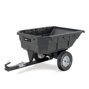 Tracteur de jardin pivotant 15 pieds cubes et tondeuse à gazon Ohio Steel 1000P-SD