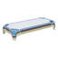 Ensemble de 24 lits de garderie robustes en tissu empilable-61463926-61463927