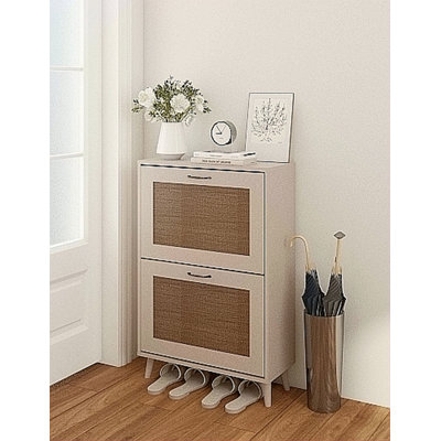 2-Tier Shoe Rack For Entryway - Stable And Spacious Shoe Storage Organizer, Easy Access Design, Holds Up To 12 Pairs
