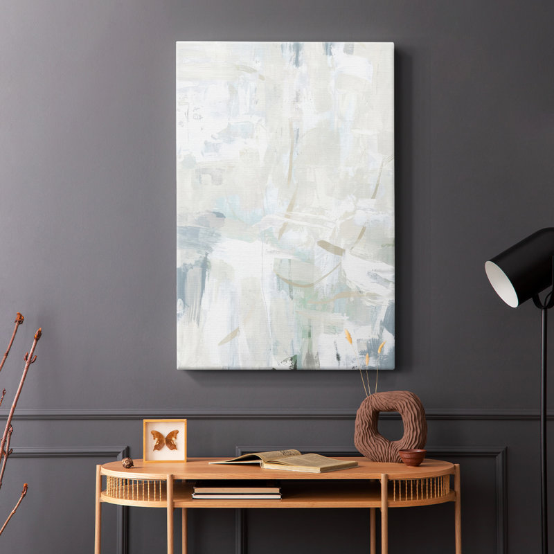 Impasto Poem I -Gallery Wraraped Cavas, H 36 po x l 24 po