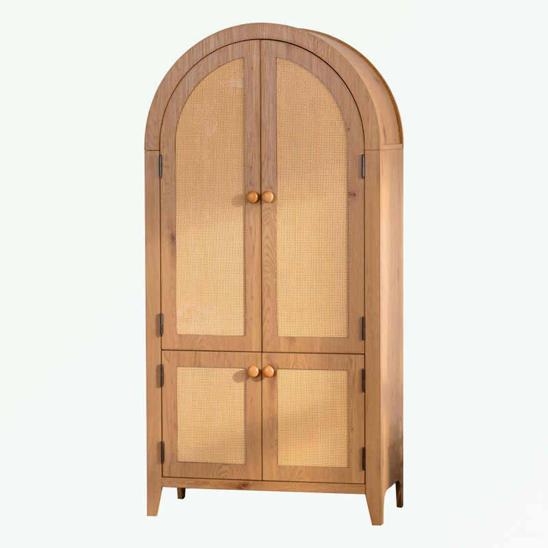 Armoire de cuisine avec portes et tablettes réglables