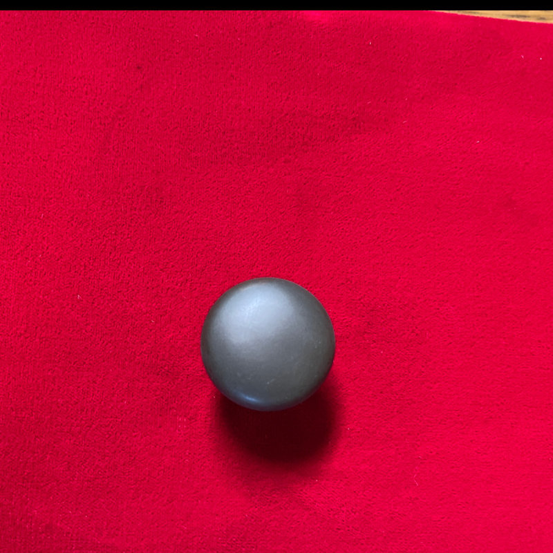 (Paquet de 5) Poignée ronde simple 1-1 / 4 po bronze mat
