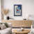 White Floater Framed