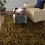 Tapis vert / brun touffeté à la main Marisela-21991607