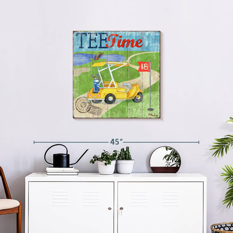 Senne Golf Time III, 24" H x 24" W
