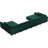 Soneson Velvet Sectional Reversible-407058031