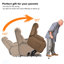 Fauteuil inclinable électrique Power Lift pour personnes âgées avec télécommande, tissu antidérapant et confort moelleux pour la détente dans le salon-2137504539