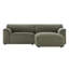 Canapé modulaire rembourré 93 po avec repose-pieds Morell-114773226