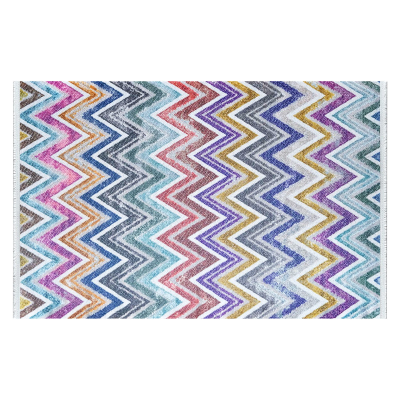 Jaquelle Chevron Area Rug, Rectangle 80 x 150cm