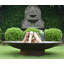 Hartlepool Round Steel Wood Burning Fire Pit-1661563073