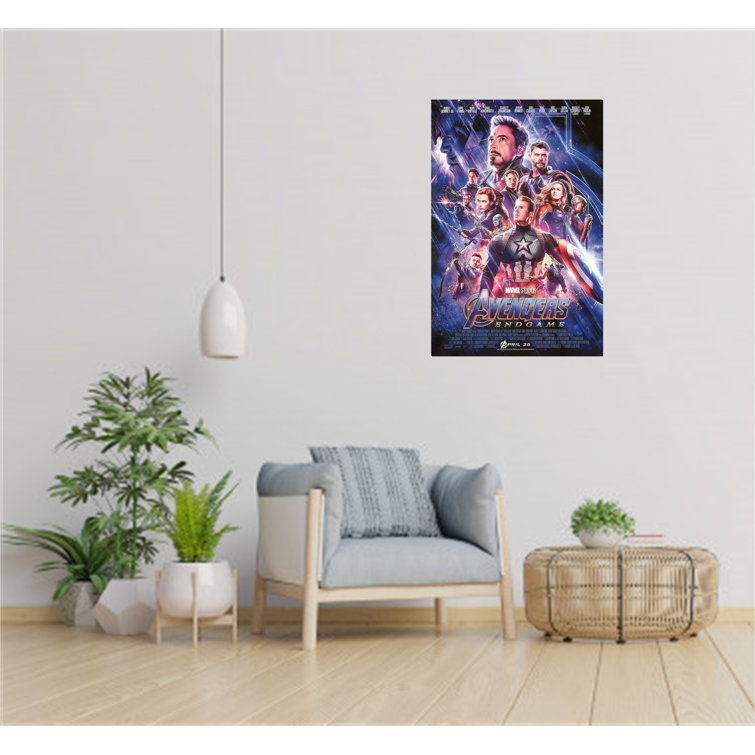 Avengers: Endgame Movie Poster Framed and Ready to Hang. 