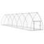 Cage à lapin argenté en acier galvanisé 41,3 po x 47,2 po-25361082