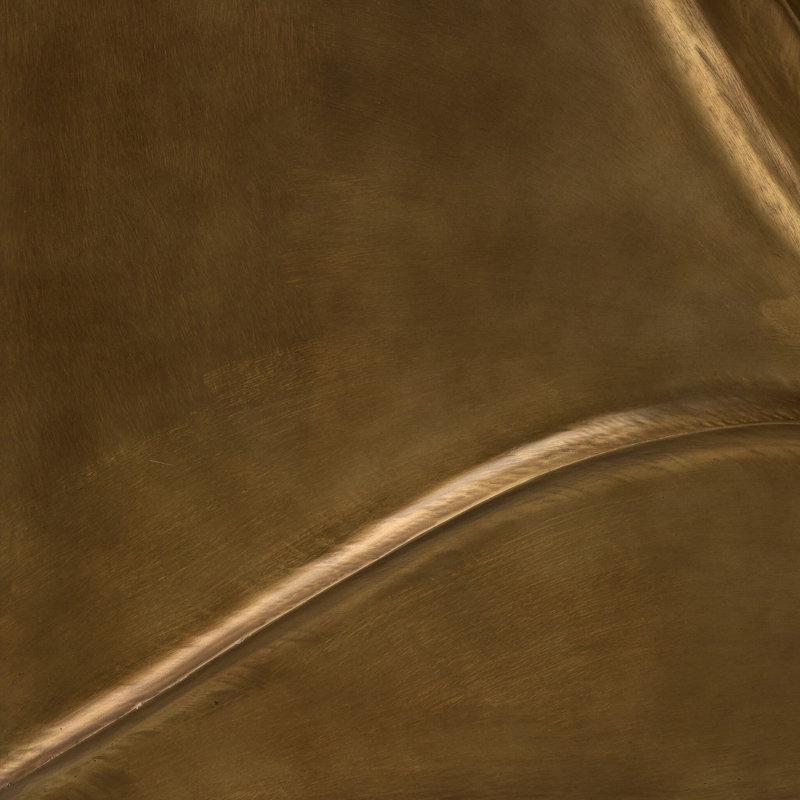 Ozias Metal Wall Panel-Smooth Golden