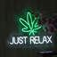 Enseignes lumineuses au néon Just Relax
